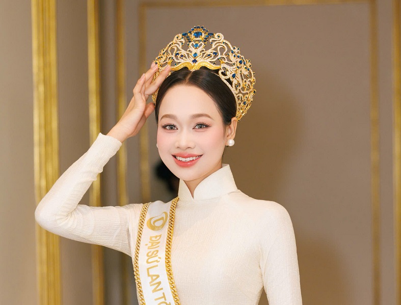 Hoa hậu Biển đảo Việt Nam 2025 Nguyễn Thị Mỹ Linh làm Đại sứ lan tỏa bản sắc văn hóa Việt